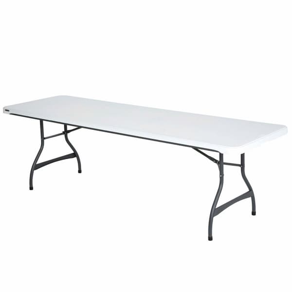 Klappbord Lifetime Hvit 244 x 74 x 76 cm