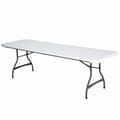 Miniatyrbilde 1 av 6: Klappbord Lifetime Hvit 244 x 74 x 76 cm