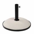 Miniatyrbillede 1 af 2: Marbueno Base Parasol Rund Cement 45x36 cm 20KG Hvid Have, Pool, Terrasse 10451