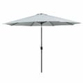 Miniatyrbillede 1 af 2: Marbueno Parasoll Stål 8 Stænger D300 cm Polyester Hvid Have, Pool, Terrasse 10487