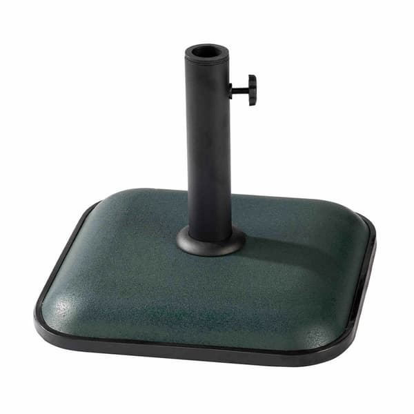 Marbueno Base Parasoll Cement 35X35X5,2 cm 11KG Grøn Have, Pool, Terrasse 10456
