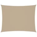 Miniatyrbild 2 av 10: Solsegel oxfordtyg rektangulärt 6x7 m beige