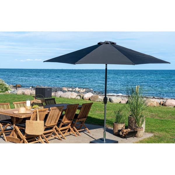 Rootz Houston Parasol - Patio -sateenvarjo - Sun Shade - Crank & Tilt - Ø300cm - 300cm x 300cm x 243cm