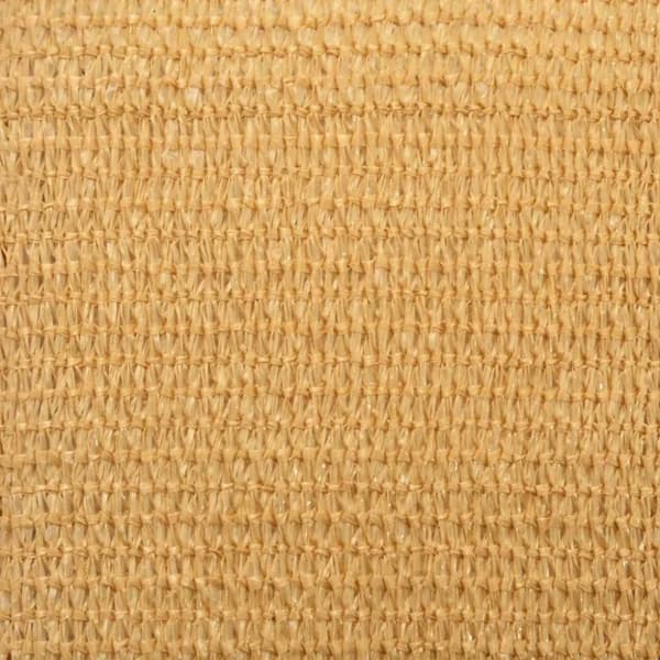 vidaXL Solsegel 160 g/m² triangulär sand 3x4x4 m HDPE