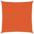 Miniatyrbilde 1 av 11: vidaXL Solseil 160 g/m² firkantet oransje 5x5 m HDPE