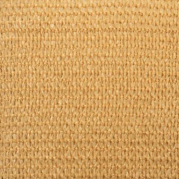 vidaXL Solseil 160 g/m² trekantet sand 4x4x5,8 m HDPE