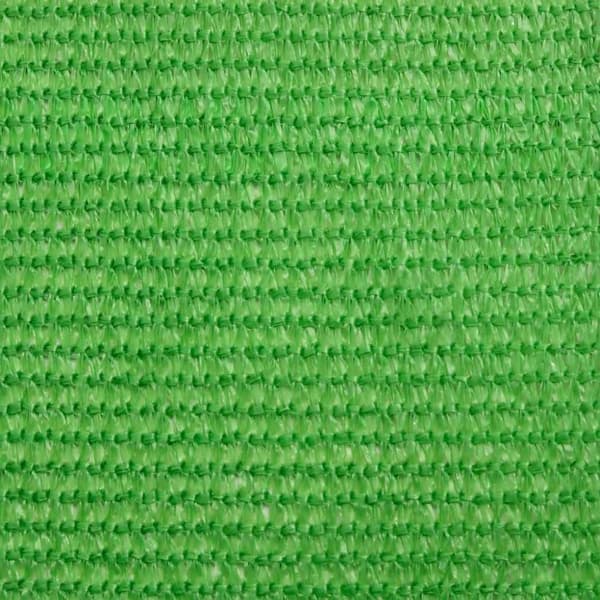 vidaXL solsejl 4/5x4 m 160 g/m² HDPE lysegrøn