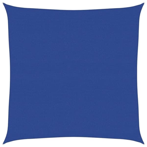 vidaXL solsejl 160 g/m² 6x6 m firkantet HDPE beige