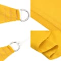 Miniatyrbillede 7 af 11: vidaXL solsejl 4/5x3 m 160 g/m² trapezformet HDPE gul