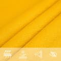 Miniatyrbillede 8 af 11: vidaXL solsejl 4/5x3 m 160 g/m² trapezformet HDPE gul