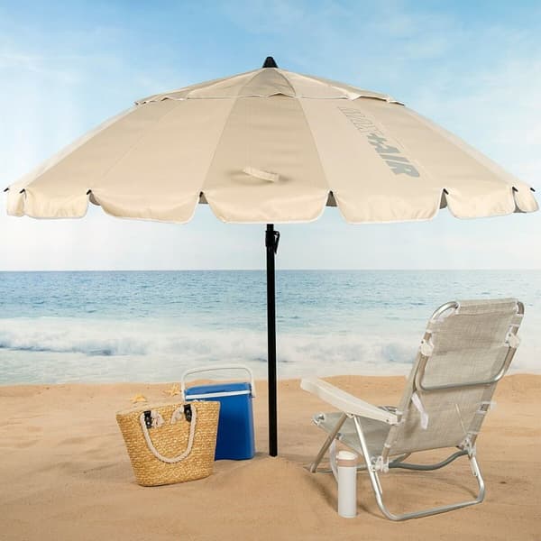 Aurinkovarjo Aktive Krem Aluminium 240 x 235 x 240 cm (6 enheter)