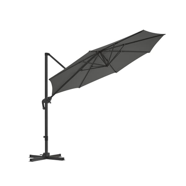 Parasol, SONGMICS, Ø 300 cm, Grå