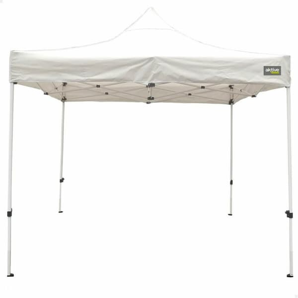 Gazebo Colorbaby Hopfällbar Justerbar höjd Stål 300 x 300 x 220 cm
