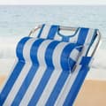 Miniatyrbillede 4 af 6: Liggende lounder Aktive tekstil Aluminium Blå Hvid 153 x 47 x 33 cm