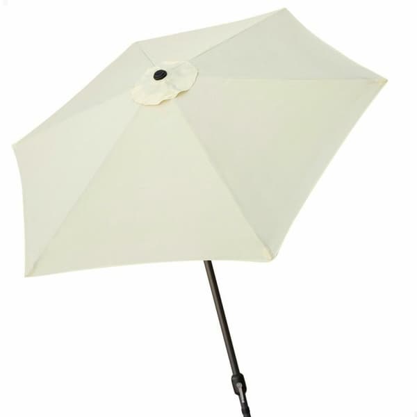 Parasoll Aktive Krem Aluminium Stål 270 cm