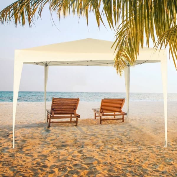 Gazebo Colorbaby Stål 300 x 300 x 240 cm