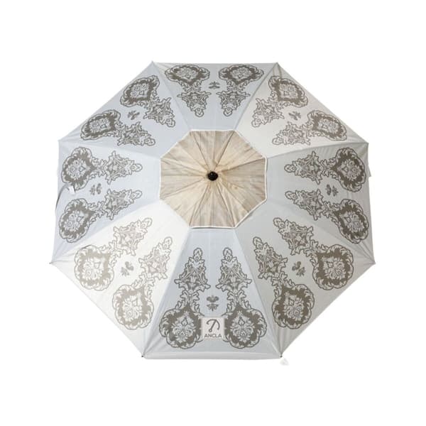 Parasoll Vit Ø 200 cm SPF50+ Boho