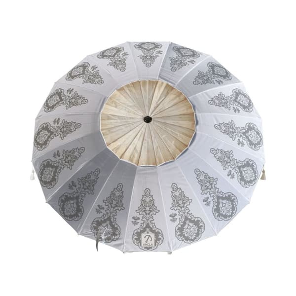 Parasoll Vit Ø 220 cm SPF50+ Boho