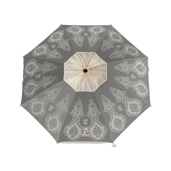 Aurinkovarjo Harmaa Ø 200 cm SPF50+ Boho