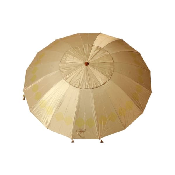 Solskærm Beige Ø 240 cm SPF50+