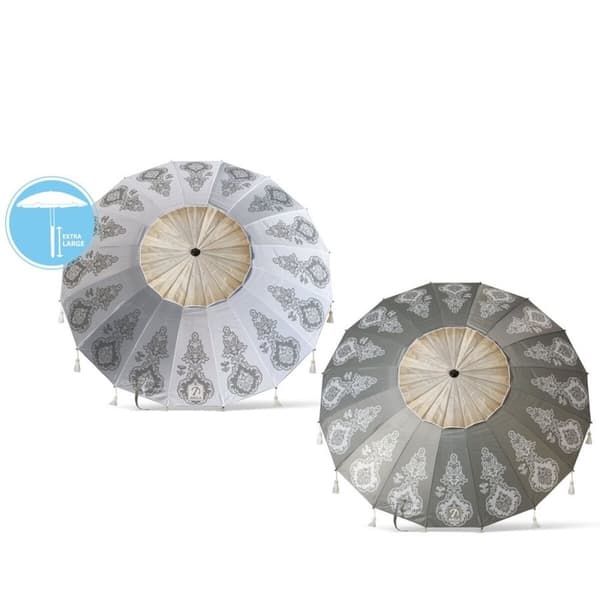 Parasoll Ø 220 cm SPF50+ Orientalisk