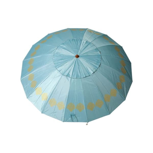 Aurinkovarjo Sininen Ø 240 cm SPF50+