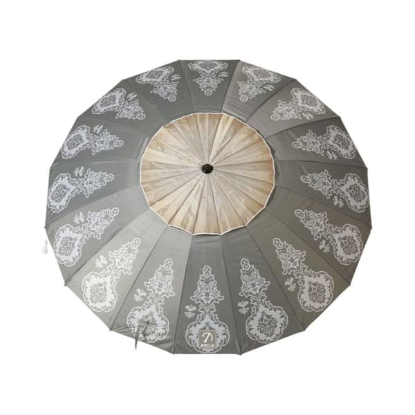 Aurinkovarjo Harmaa Ø 240 cm SPF50+ Boho
