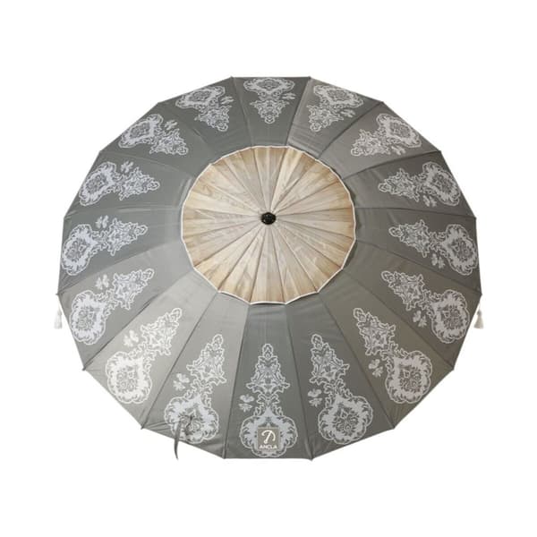 Aurinkovarjo Harmaa Ø 240 cm SPF50+ Boho