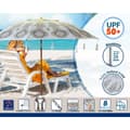 Miniatyrbild 3 av 5: Parasoll Vit Ø 180 cm SPF50+ Boho