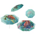 Miniatyrbilde 2 av 2: Strandparasoll Ø 180 cm SPF50+ Marineblå