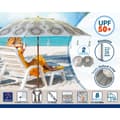 Miniatyrbilde 2 av 4: Strandparasoll Ø 200 cm SPF50+ Orientalsk