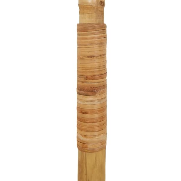 Tiki paraply med bananblad 150 cm bambu