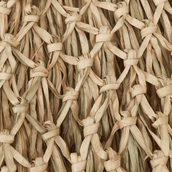 Tiki paraply med bananblad 150 cm bambu