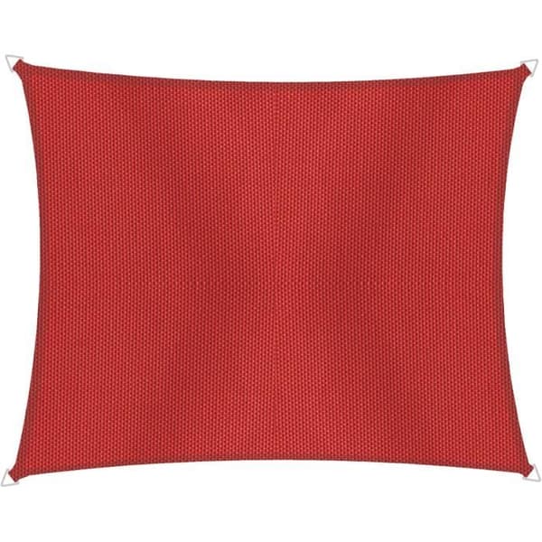 Rektangulär skuggduk Windhager Cannes 10779 4x5m Röd