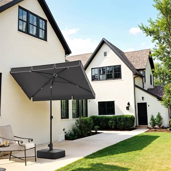 Parasol - 180 x 125 cm, parveke parasoli UPF 50+: n auringonsuojalla
