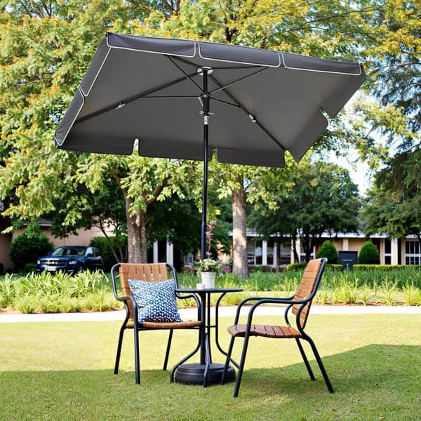 Parasol - 230 x 150 cm, balkonparasol med UPF 50+ solbeskyttelse