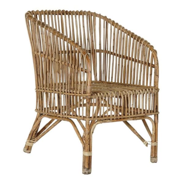 Trädgårdssoffa DKD Home Decor Naturell 56 x 52 x 82 cm