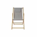 Miniatyrbillede 3 af 8: Ležalnik DKD Home Decor Grå 77 cm 57,5 x 113 x 77 cm Natur (57,5 x 113 x 77 cm)