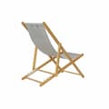 Miniatyrbillede 5 af 8: Ležalnik DKD Home Decor Grå 77 cm 57,5 x 113 x 77 cm Natur (57,5 x 113 x 77 cm)