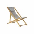 Miniatyrbillede 1 af 8: Ležalnik DKD Home Decor Grå 77 cm 57,5 x 113 x 77 cm Natur (57,5 x 113 x 77 cm)