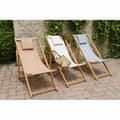 Miniatyrbillede 7 af 7: Ležalnik DKD Home Decor Brun Natur Polyester MDF (57,5 x 113 x 77 cm)