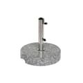 Miniatyrbillede 1 af 3: Fod for strandparasol DKD Home Decor Grå Rustfrit stål Granit (38 x 38 x 41 cm)