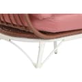 Miniatyrbillede 3 af 8: have DKD Home Decor 99 x 71 x 147 cm Metal Terrakotta syntetisk spanskrør Hvid