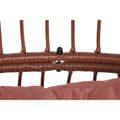 Miniatyrbillede 5 af 8: have DKD Home Decor 99 x 71 x 147 cm Metal Terrakotta syntetisk spanskrør Hvid