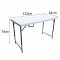 Miniatyrbillede 4 af 4: Picnic bord 122 x 61 x 74 cm