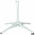 Miniatyrbillede 3 af 3: Fod for strandparasol Aktive Hvid Metal 65 x 60,5 x 65 cm (6 enheder)