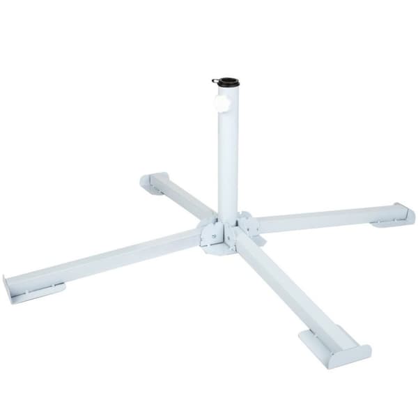 Fod for strandparasol Aktive Hvid Plastik Svamp EPS 85 x 31 x 85 cm (4 enheder)