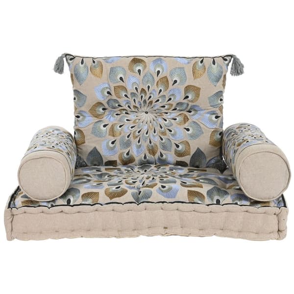 have DKD Home Decor Blå Beige 90 x 55 x 18 cm