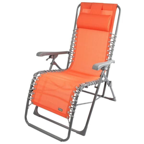Ležalnik Aktive tekstil Orange 160 x 76 x 52 cm