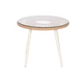 Miniatyrbillede 5 af 8: Bord med 2 lænestole Home ESPRIT Hvid Beige Grå Natur 55 x 55 x 47 cm